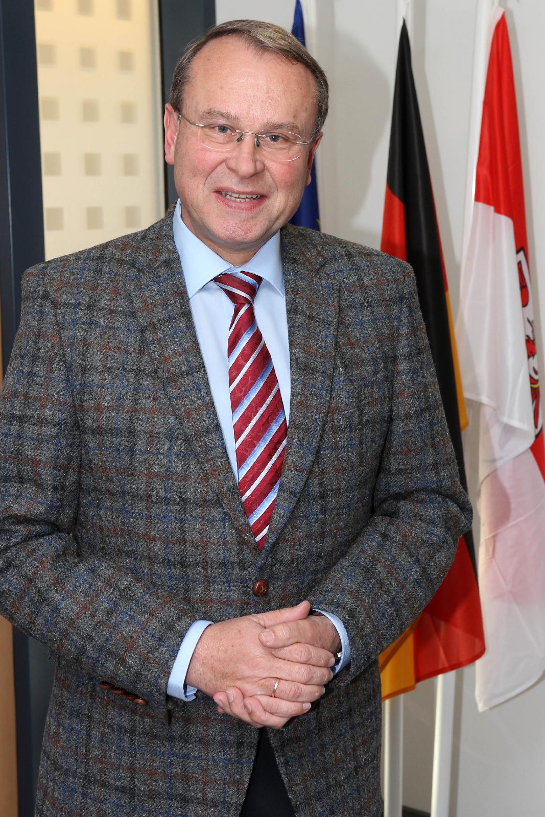 District Administrator of the district of Oder-Spree Rolf Lindemann © Landkreis Oder-Spree