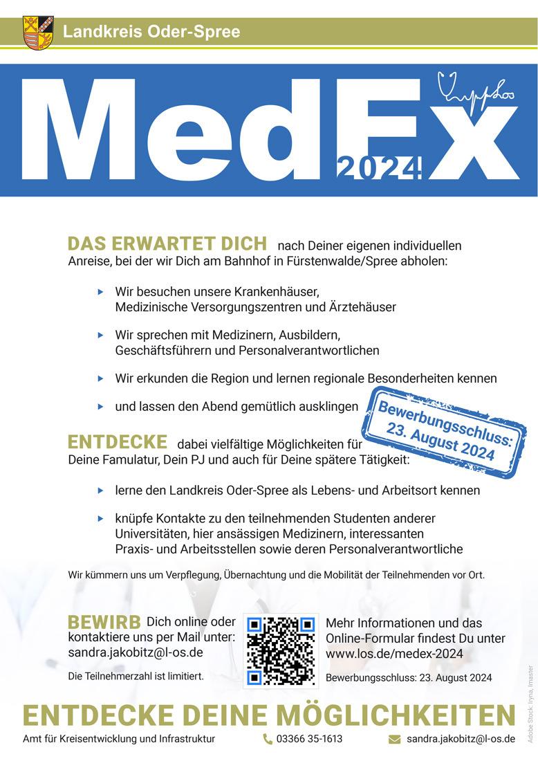 MedEx2024 poster with content description
