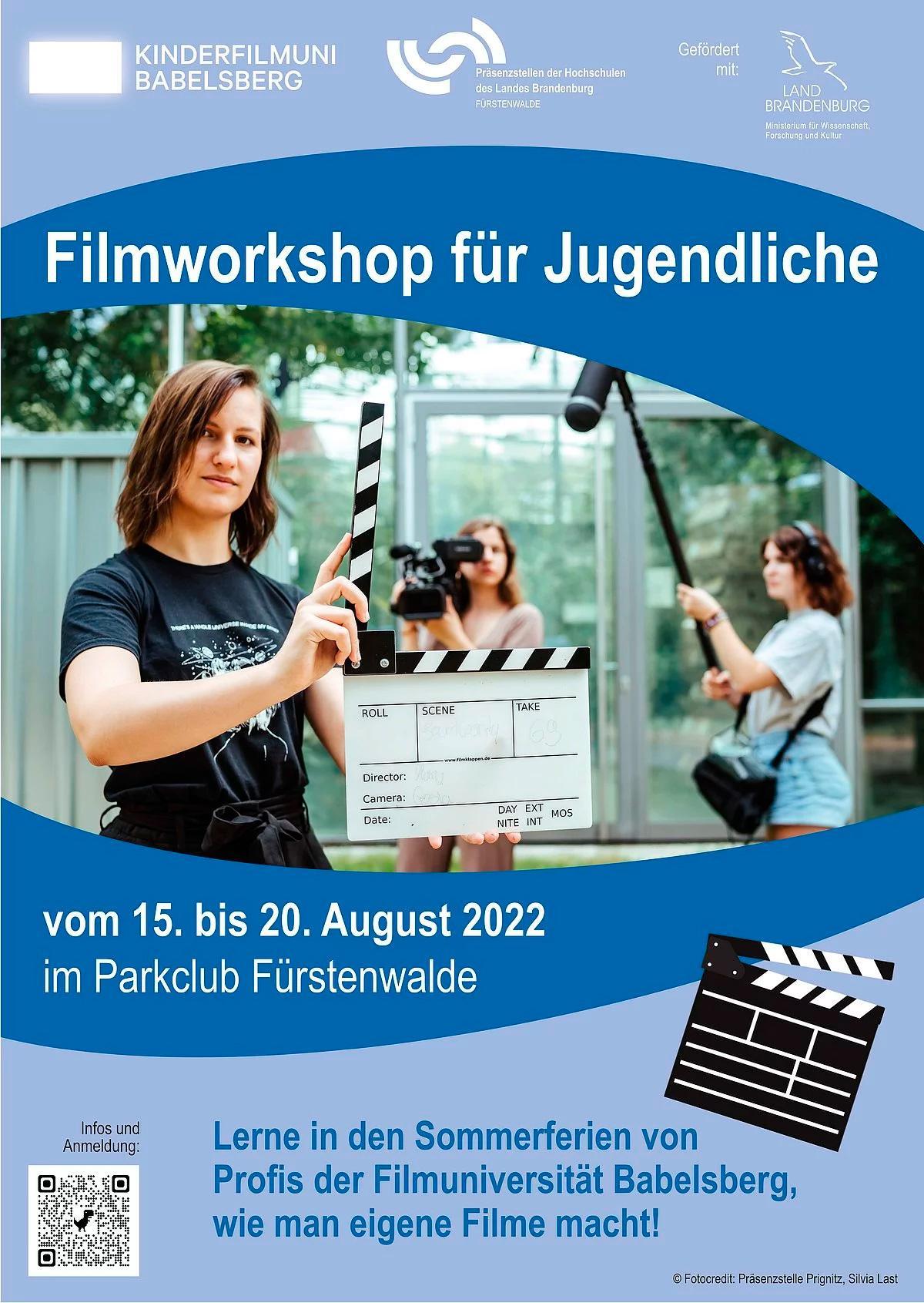 Filmworkshop im Parkclub Fürstenwalde