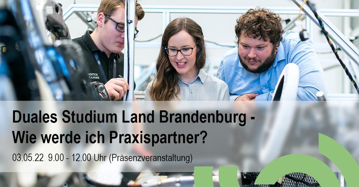 Duales Studium Land Brandenburg – Wie werde ich Praxispartner?