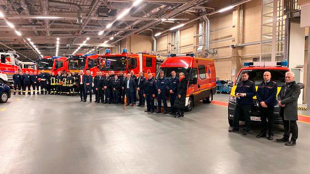 Fire and disaster protection Technical center hands over vehicles to fire departments in the district