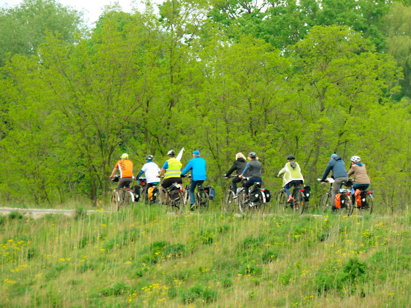 Fahrrad-Tour durch die Region © Wilfried Liepe