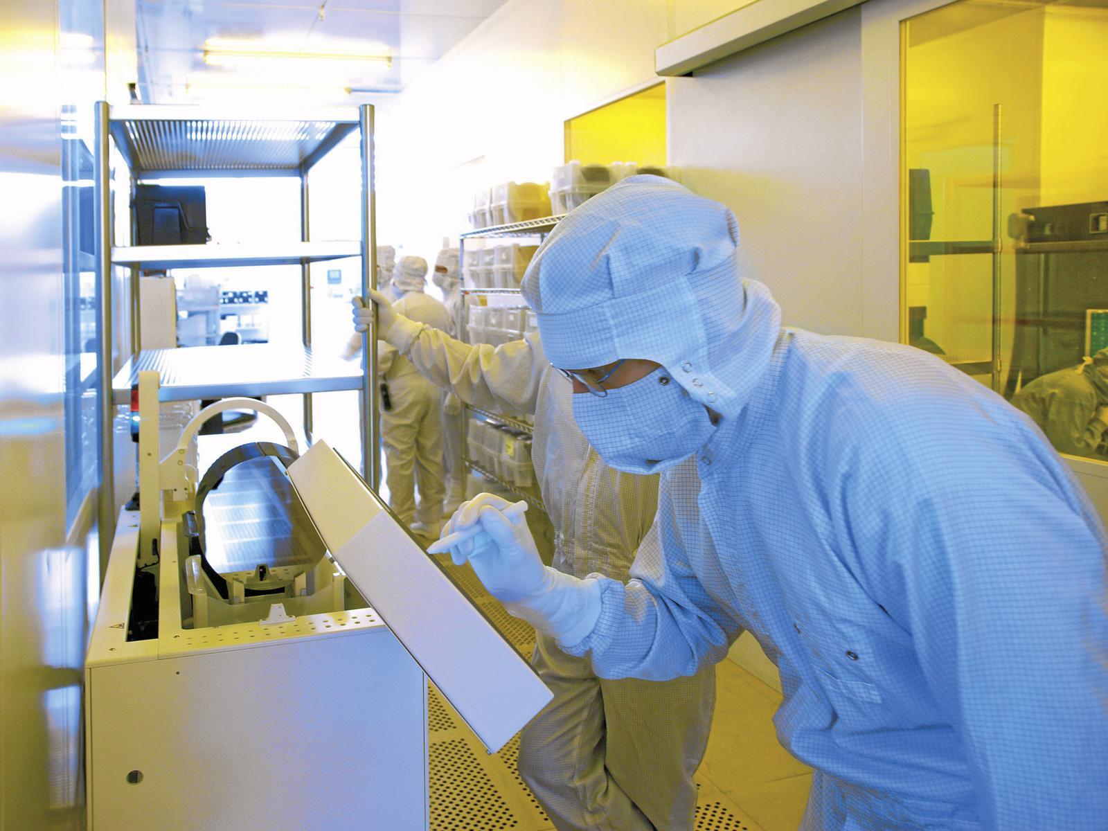 IHP Leibniz-Institut für innovative Mikroelektronik in Frankfurt (Oder) im Bereich Mikroelektronik © Rainer Weisflog