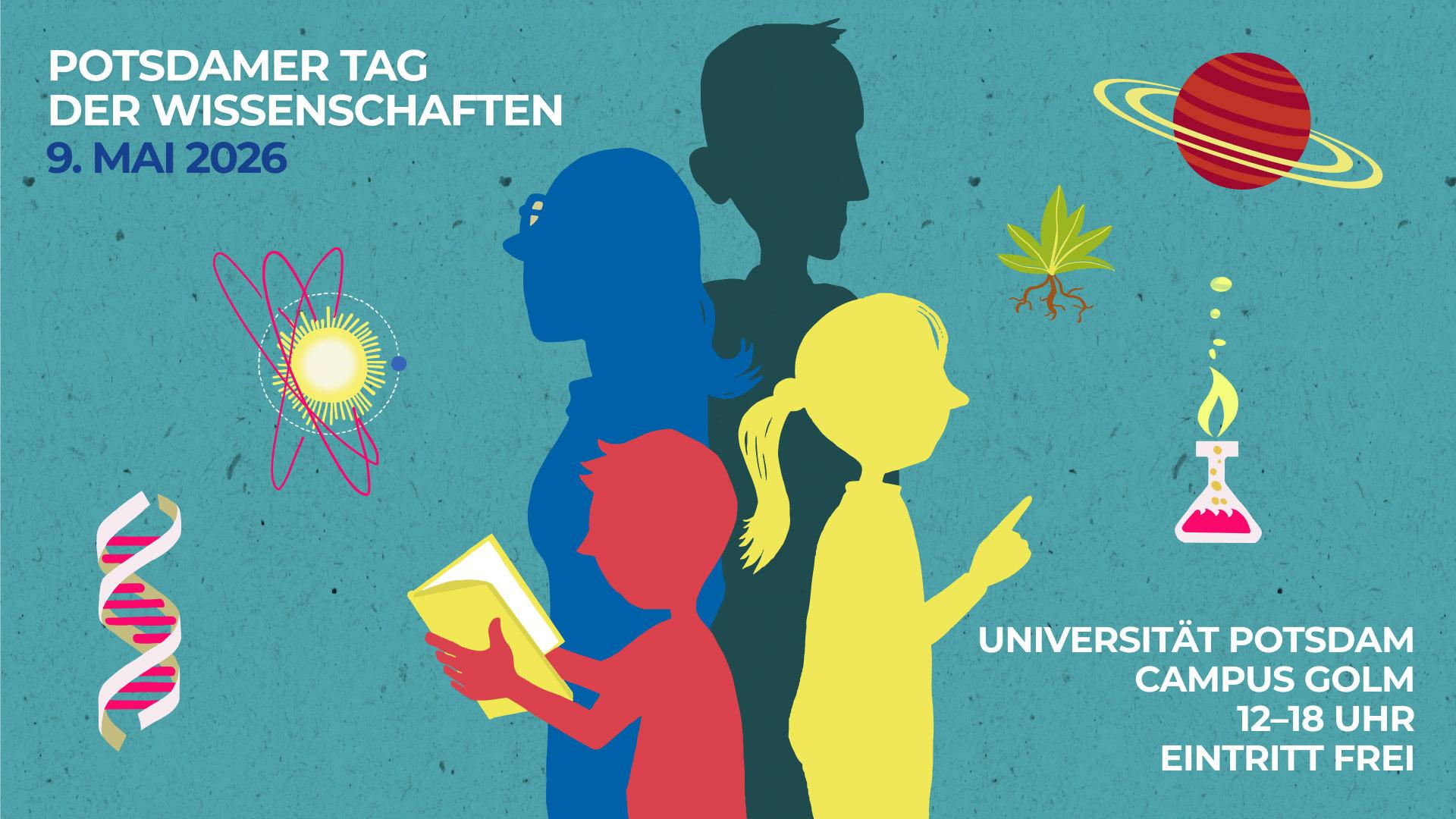 Banner zum Potsdamer Tag der Wissenschaften 2026 © proWissen Potsdam e.V.