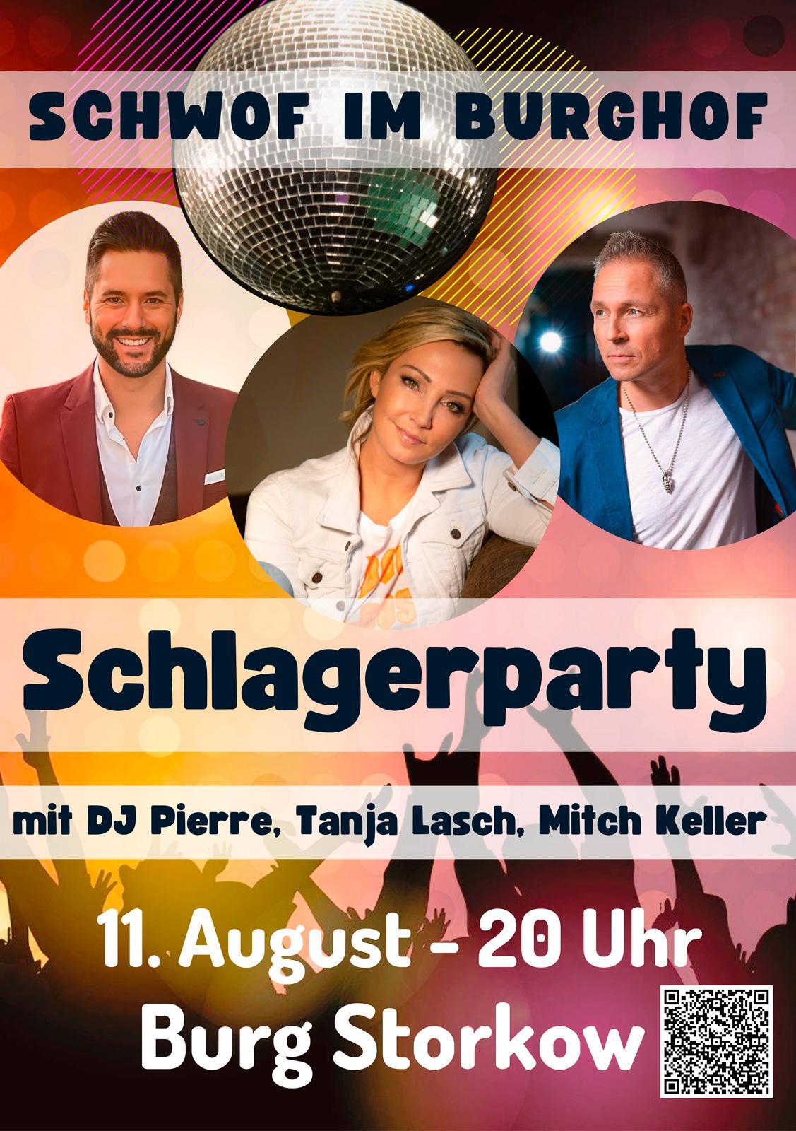 Banner to the Schlagerparty - Schwof im Burghof