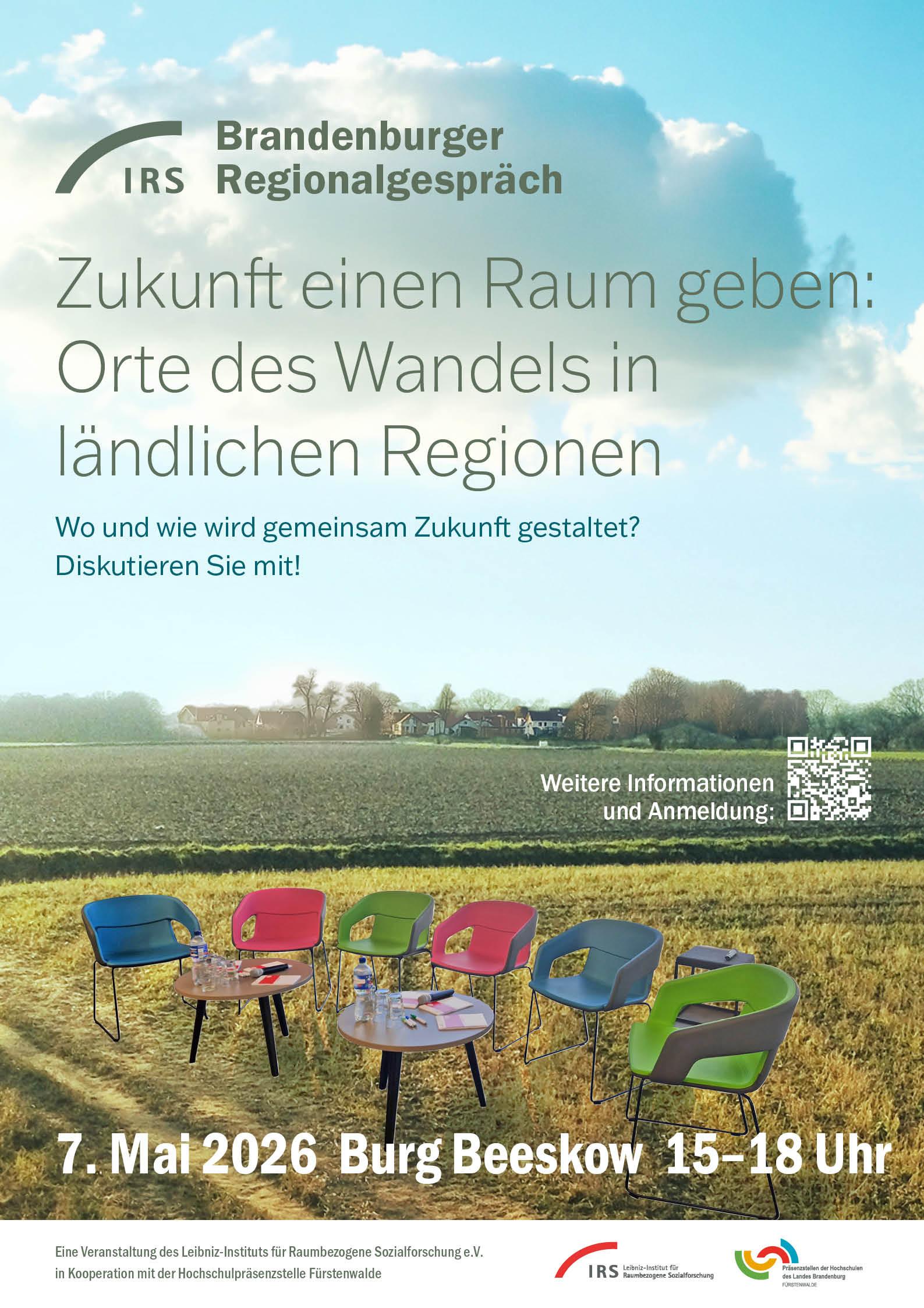 Ankündigung Brandenburger Regionalgespräch