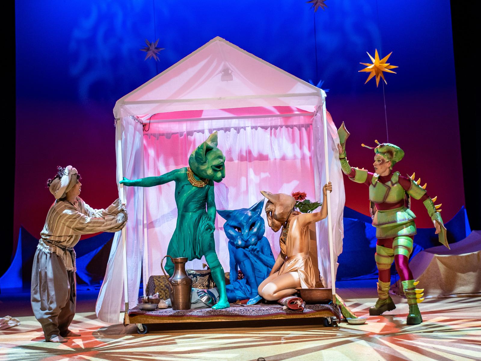 Szene aus dem Theatermärchen „Der kleine Muck“ © Udo Krause