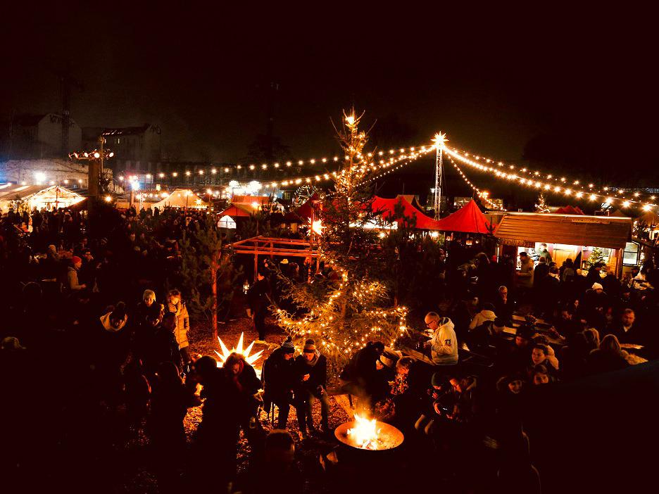 Historische Weihnacht auf dem RAW-Gelände in Berlin-Friedrichshain © Carnica Spectaculi