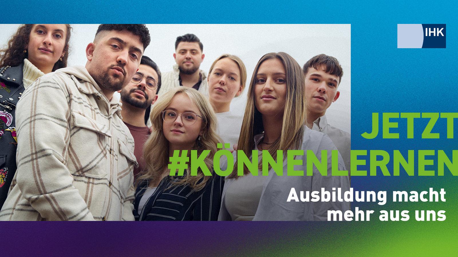 Motiv der IHK-Ausbildungskampagne