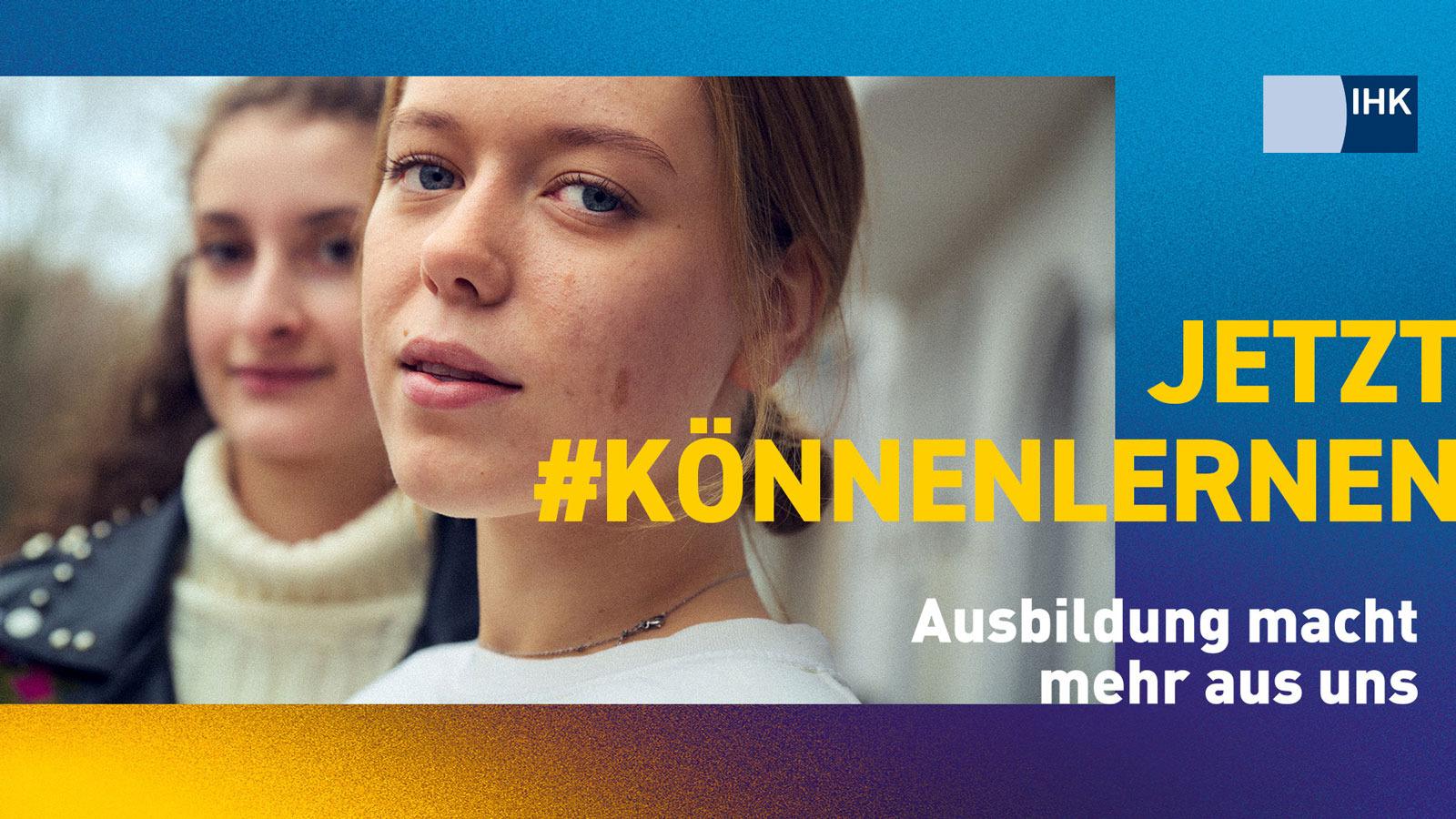 Motiv der IHK-Ausbildungskampagne