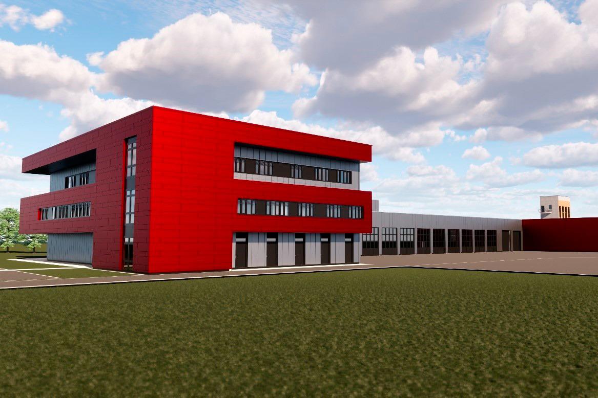 New fire department technical center