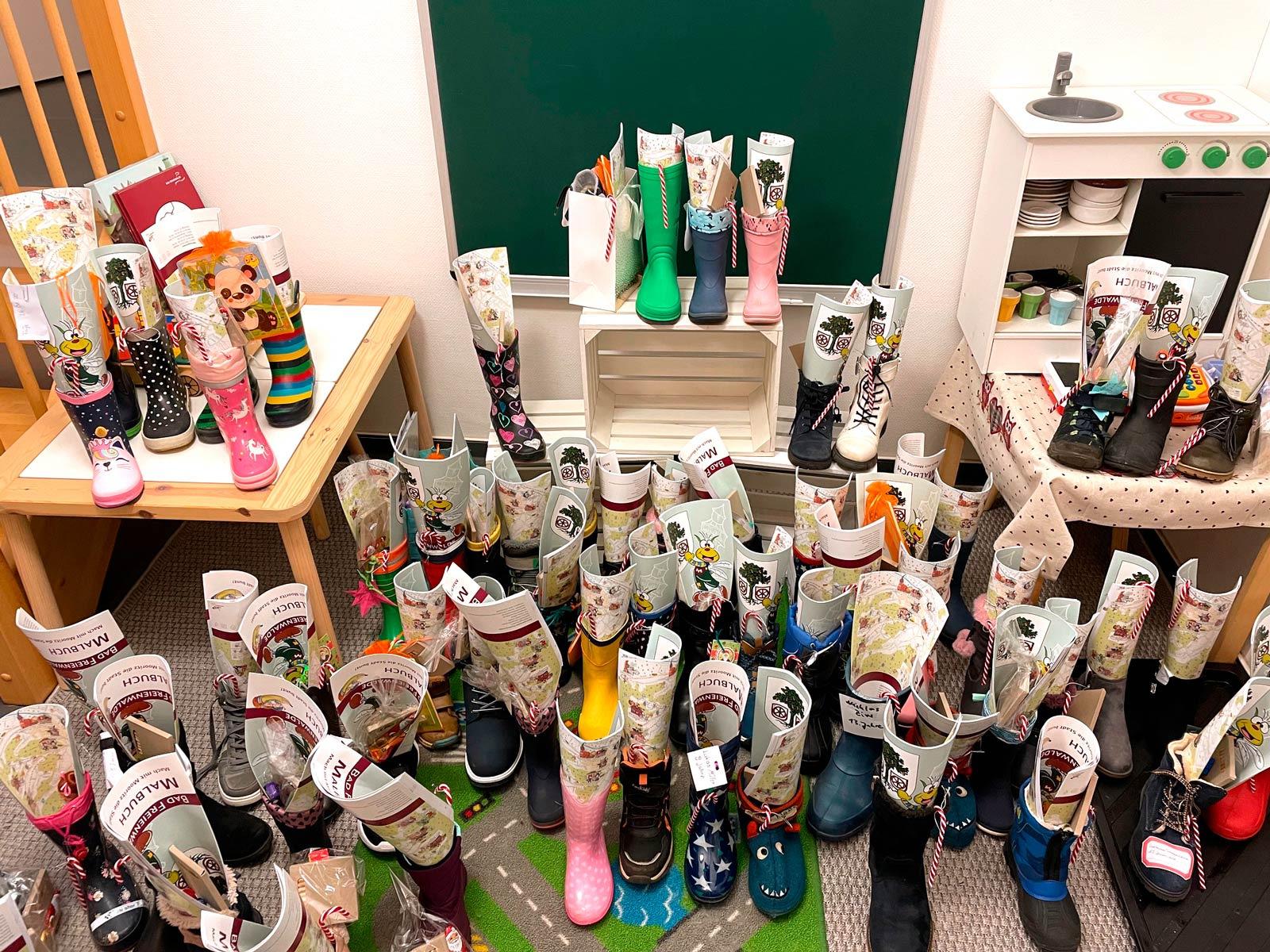 Pre-Christmas joy for the little ones: Boot campaign by Bad Freienwalde Tourismus GmbH