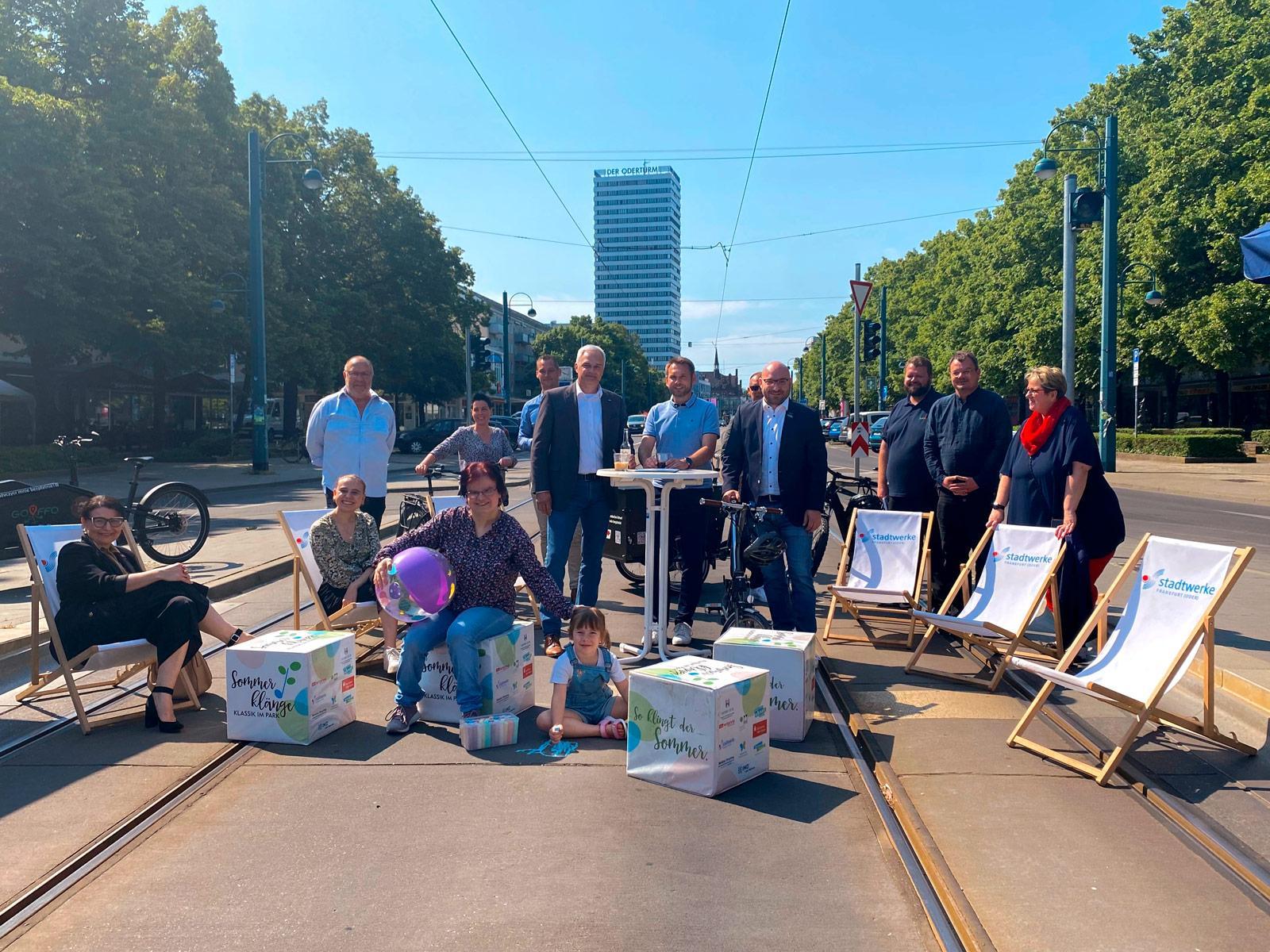 Press conference on the traffic concept © Stephanie Matis