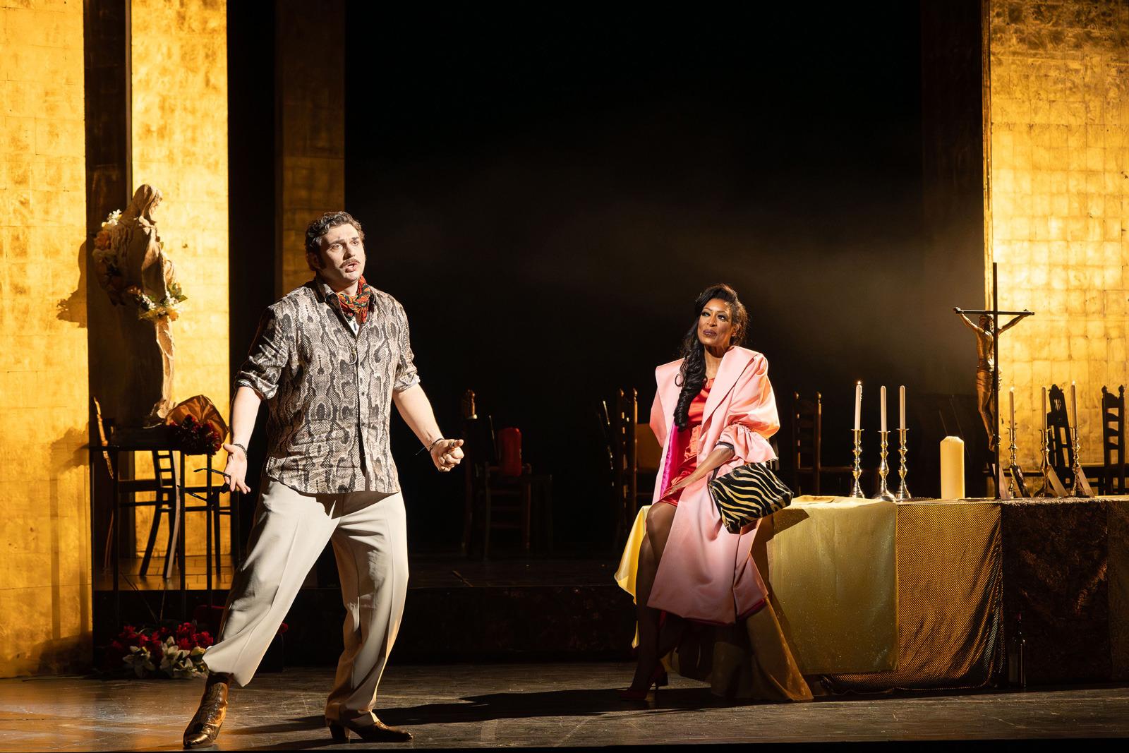 Opera Tosca at the Kleist Forum Frankfurt (Oder), Photo: Bernd Schönberger