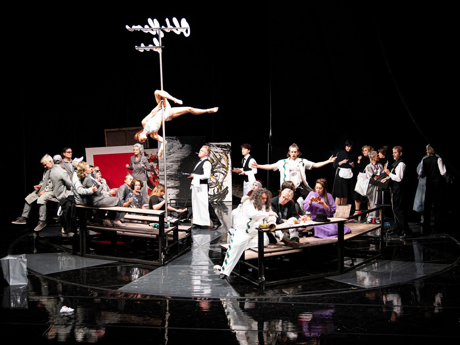 Szene aus der Oper „La Bohème“