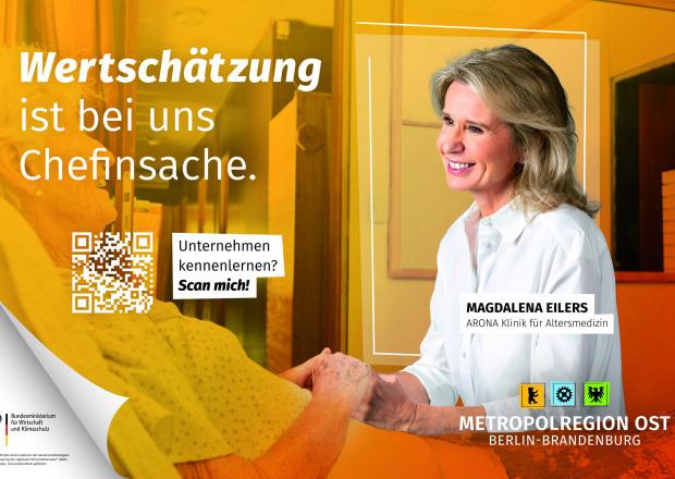 Uznanie - Magdalena Eilers, Klinika Medycyny Geriatrycznej Arona, Berlin