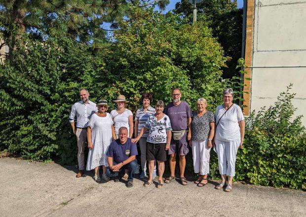 Uczestnicy z wioski Ortwig na "Nasza wioska ma przyszłość" 2024 © Landkreis Märkisch-Oderland