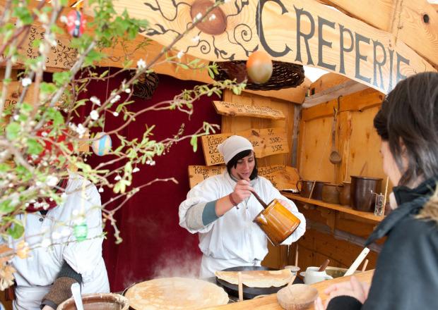 Crêpes beim Mittelalterfest © Carnica Spectaculi