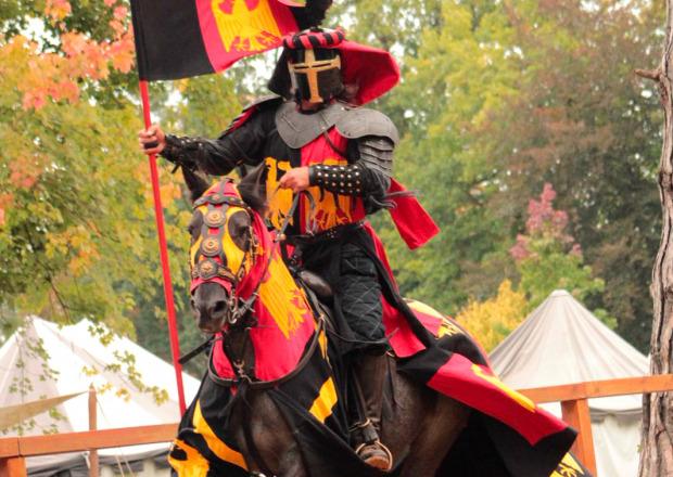 Ritter auf Pferd © Carnica Spectaculi