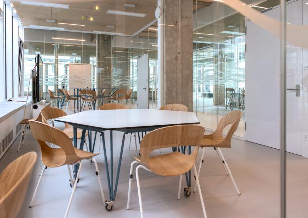 Viadrina Coworking Space Arbeitsplätze © Viadrina/Heide Fest