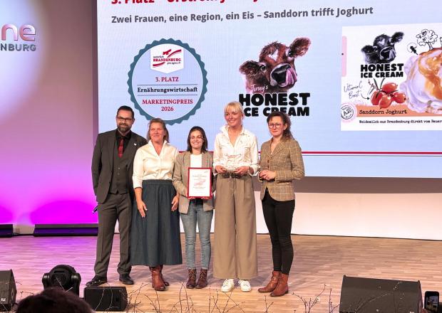 Urstrom Jerseys„pro agro Marketingpreis – natürlich Brandenburg!“ 2026 © FÖL