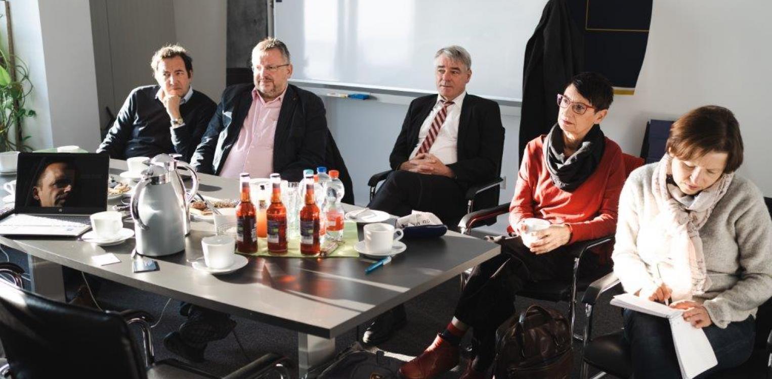 Impressionen vom Unternehmensbesuch bei der Apus © Agentur für Arbeit Frankfurt (Oder)