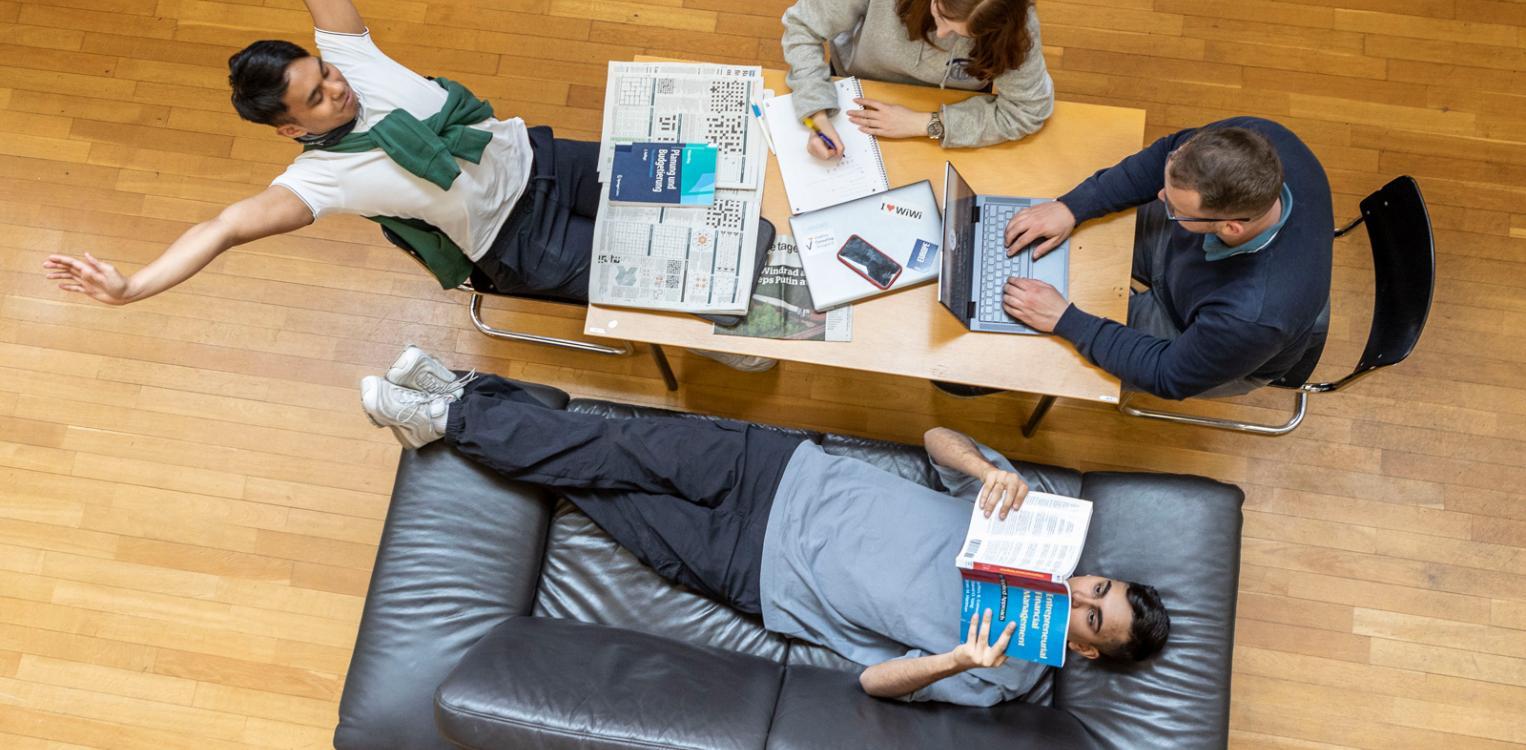 Students studying at the Viadrina © Heide Fest
