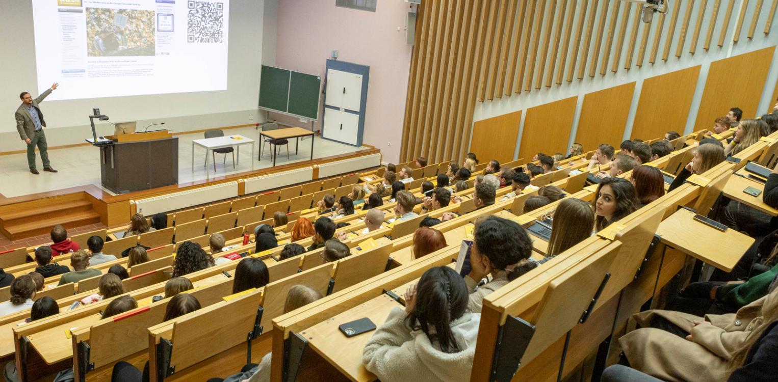Lecture hall at the Viadrina © Heide Fest