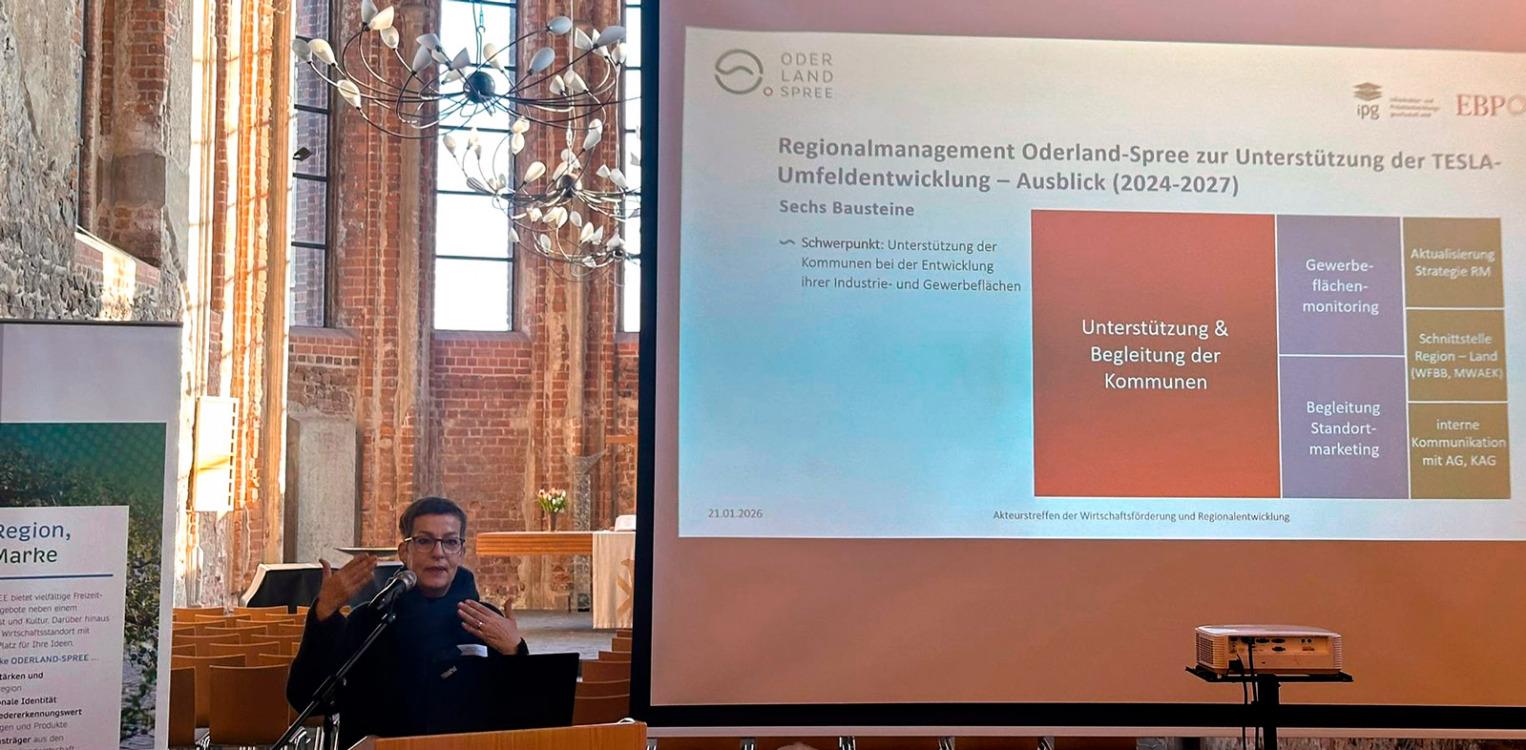 Treffen der kommunalen Akteure der Wirtschaftsförderung und Regionalentwicklung 2026 © Manuela Ewert (Wirtschaftsamt, Landkreis MOL)