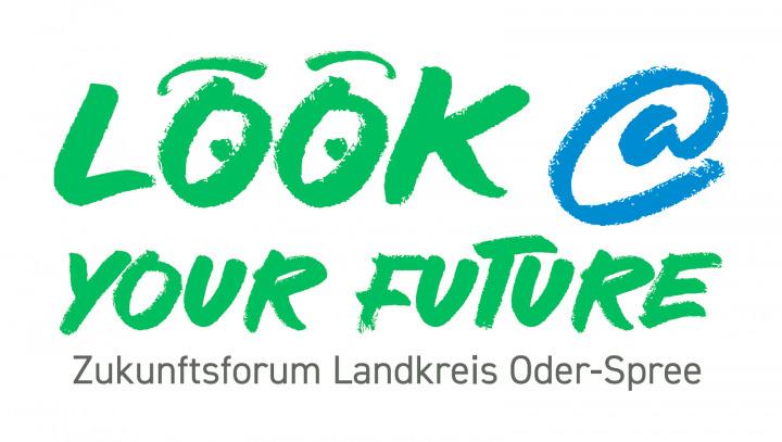 Logo des Zukunftsforum Landkreis Oder-Spree – LOOK @ YOUR FUTURE
