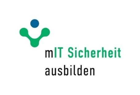 Logo „mIT Sicherheit ausbilden“