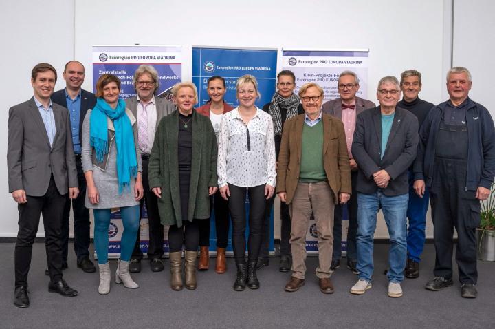 Members of the German supporting association of the Euroregion PRO EUROPA VIADRINA Mittlere Oder e.V.