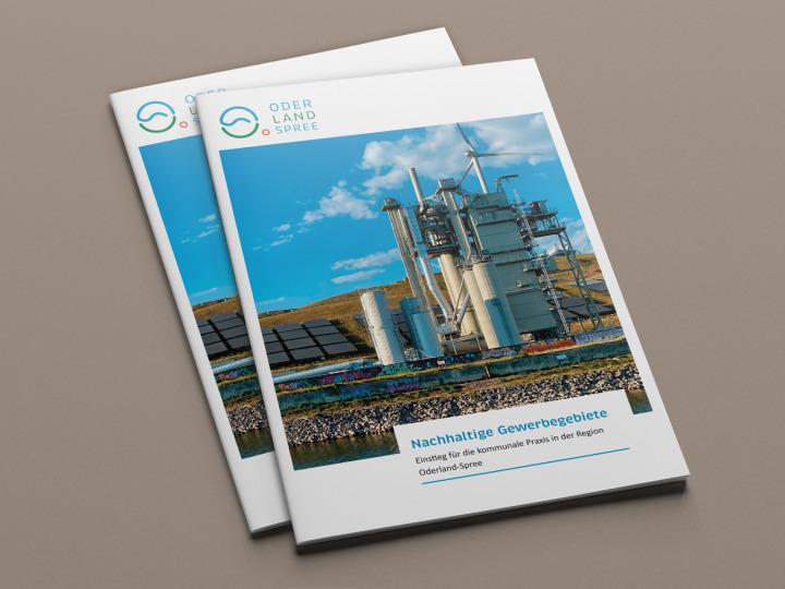 Cover der Broschüre Nachhaltige Gewerbegebiete