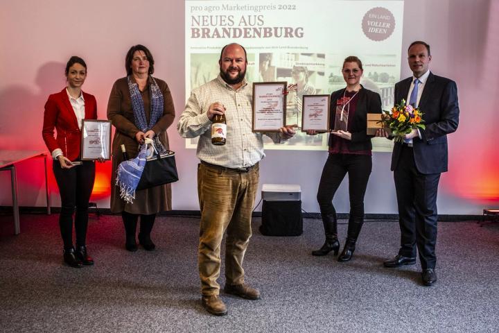 Gewinner des pro agro Marketingpreises – natürlich Brandenburg © pro agro e.V.