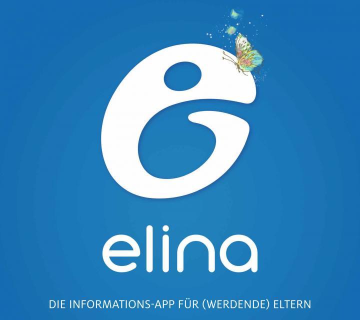 Logo cyfrowego systemu informacji dla rodziców ELINA