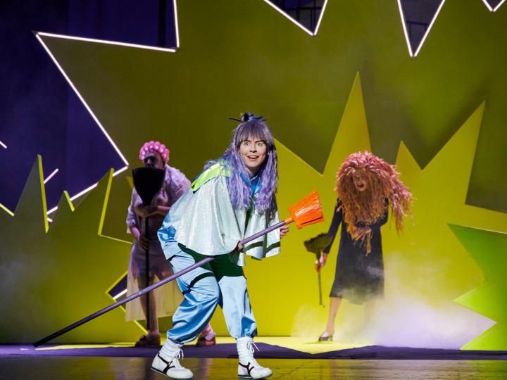 Scene from the play "The Little Witch" © Thomas M. Jauk
