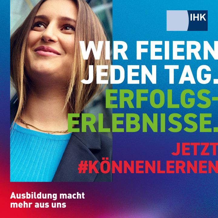 Motiv der IHK-Ausbildungskampagne