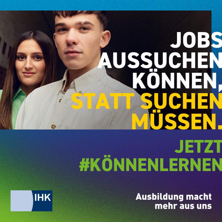 Motiv der IHK-Ausbildungskampagne