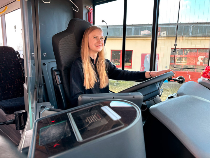 IHK_Fotowettbewerb – Natalie Noack, Fachkraft im Fahrbetrieb, (IHK Cottbus) Regionale Verkehrsgesellschaft Dahme-Spreewald mbH © Natalie Noack