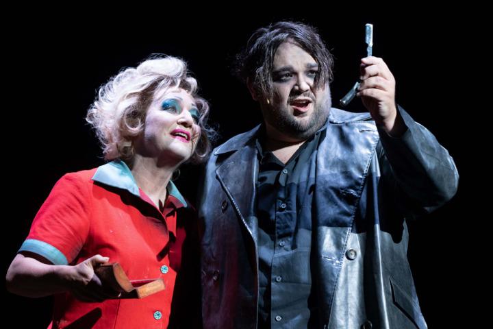 Stage recording of "Sweeney Todd - The Demon Barber of Fleet Street", photo: Bernd Schönberger