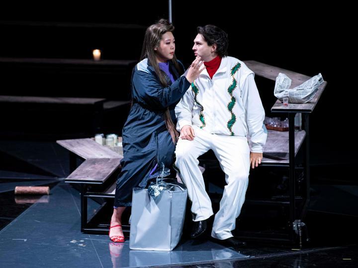 Szene aus der Oper „La Bohème“